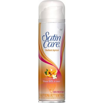 Gillette Satin Care Radiant Apricot gel na holení 200 ml