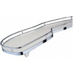 KES LeMans II sada polic Arena Classic bílá/chrom - 400 mm, 800 mm, Levý – Zboží Dáma