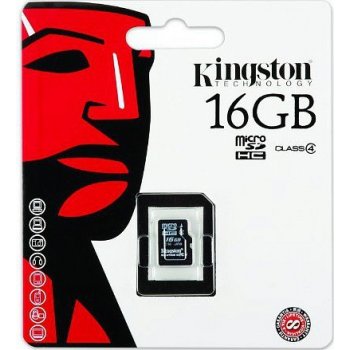 Kingston microSDHC 16 GB Class 4 SDC4/16GB