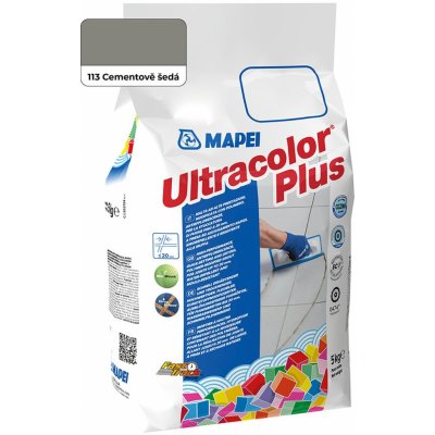 Mapei Ultracolor Plus 5 kg Cementově šedý – HobbyKompas.cz