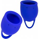 Lola Games Sada menstruačních kalíšků Natural Wellness Modrý Kosatec 2 ks – Sleviste.cz