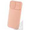 Pouzdro a kryt na mobilní telefon Apple Pouzdro 1Mcz CamShield Soft ochranné Apple iPhone 14 lososově růžové