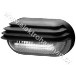 SOG-40/C Svítidlo nástěnné OVAL GRILL 40W IP44 černá – Zboží Mobilmania