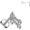 Piercing Šperky4U piercing do brady Push In labreta titan TIT1403