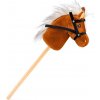 Hobby horsing Koňská hlava na tyči Hobby horse Scarle světle hnědý Faunica