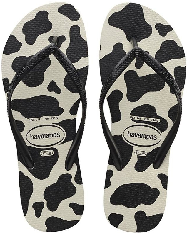 Havaianas dámské žabky Slim Animals white black