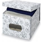 Domopak Úložný box s víkem Bon Ton XL šedý – Zboží Dáma