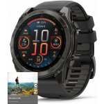Garmin Fenix 8 AMOLED 51mm Sapphire Carbon Gray Titanium/Black 010-02905-21 – Zboží Živě