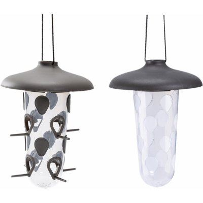 Plastia ROBIN 2v1 set pro krmení ptáků antracit – Zboží Dáma