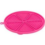 Lick´n´Snack KRUH s přísavkami - podložka k pomalému krmení 18 cm TPR/plast pink – Zboží Dáma