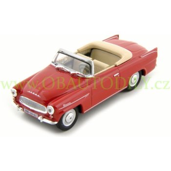 Abrex Škoda Felicia Roadster 1963 Červená 1:43