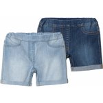 lupilu dívčí džínové šortky 2 kusy modrá – Zboží Dáma