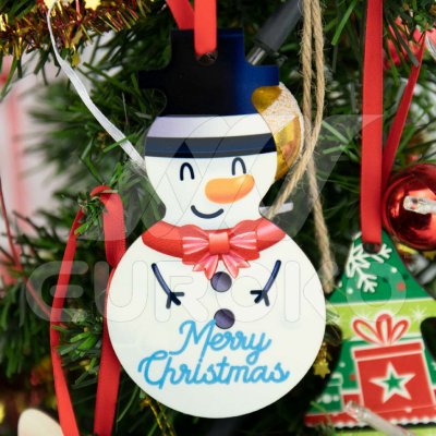 Unikátní vánoční ozdoby sněhulák | Euroko | 9321 – Zboží Mobilmania