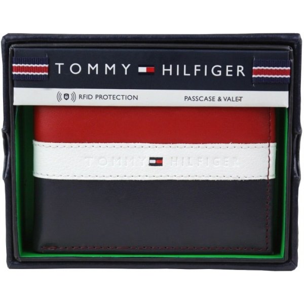 Tommy Hilfiger Pánská kožená peněženka Bifold multicolor od 1 890 Kč -  Heureka.cz
