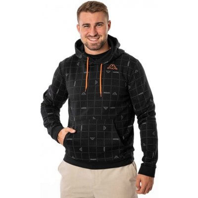 Kappa logo IVABE mikina černá – Sleviste.cz