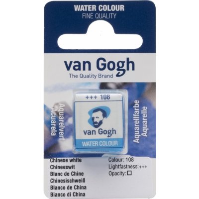Van Gogh Akvarelová barva půlpánvička bílá 106