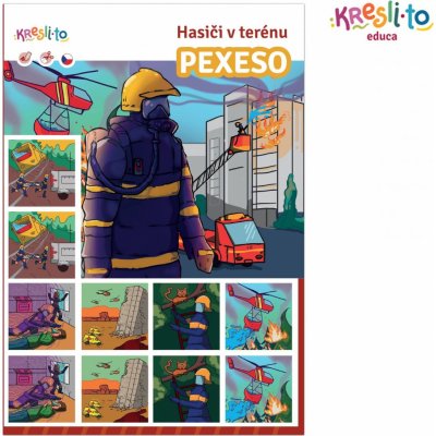 Kreslito Pexeso Hasiči v akci – Zbozi.Blesk.cz