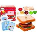 LEAN Toys Sendvičové karty 8 El s recepty 10 ks – Sleviste.cz