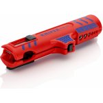 Knipex 16 95 01 SB - odizolovací pro kabely kruhového průřezu pr. 8,0-13,0 mm, plastové pouzdro, ErgoStrip – Sleviste.cz