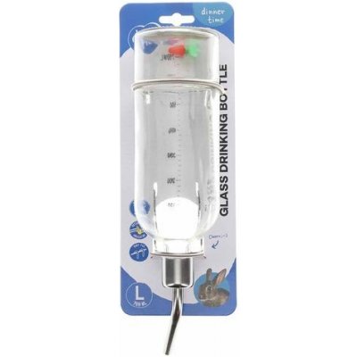DUVO+ Skleněná napáječka pro drobné hlodavce L 760 ml – Sleviste.cz