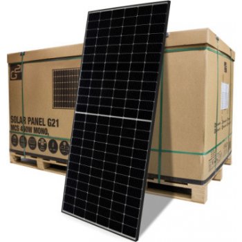 G21 Solární panel MCS 450W mono černý rám SPG21B450W 31 ks cena za kus