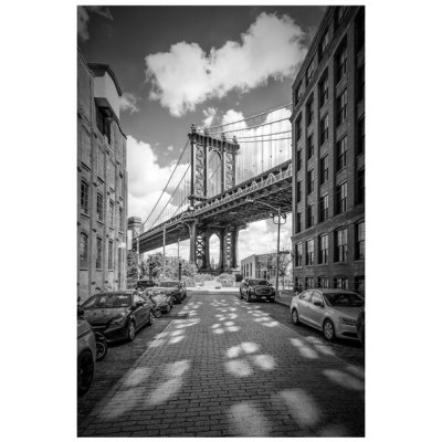 Plakát, Obraz - Melanie Viola - NEW YORK CITY Manhattan Bridge, (40 x 60 cm) – Zbozi.Blesk.cz