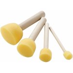 Talens Art Creation Sada 4 ks pěnových štětců – Zboží Mobilmania