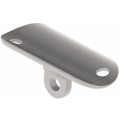 Držák madla, nerezový - vanička – Sleviste.cz