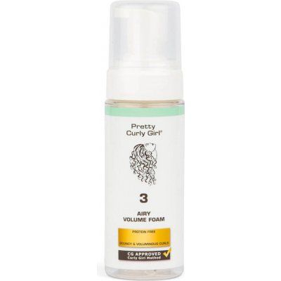 Pretty Curly Girl Airy Volume Foam stylingová pěna 150 ml – Hledejceny.cz