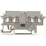 WAGO Svorka 279-623/281-411 pro moduly 4 vodiče S diodou 1N4007, šedá 279-623/281-411 – Hledejceny.cz