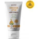 WoodenSpoon opalovací tělové mléko v tubě Baby & Family SPF30 150 ml – Zbozi.Blesk.cz