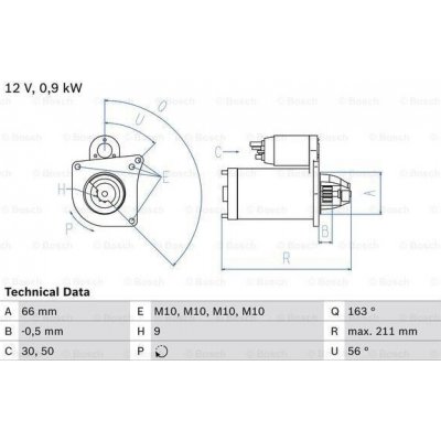 Startér BOSCH 0 986 018 360 – Zbozi.Blesk.cz