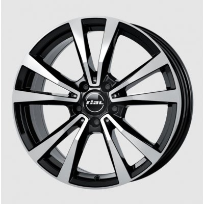 Rial M12 8x19 5x112 ET30,5 black polished – Hledejceny.cz
