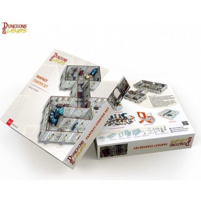 Archon Studio Plastic sada Fantasy Starter Set, Dungeons & Lasers, modulární herní plocha