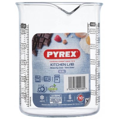 ODMĚRKA PYREX 0,5L, 10X12CM, SKLO – Hledejceny.cz