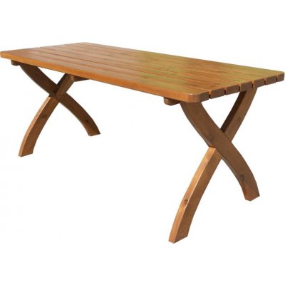 ROJAPLAST dřevěný Stůl STRONG FSC masiv 180cm LAKOVANÁ – Zboží Mobilmania