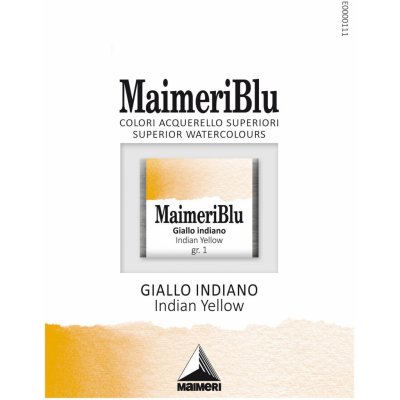 Maimeri Blu Akvarelová barva Indian Yellow 098 1,5 ml 1 ks – Zbozi.Blesk.cz