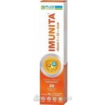 Plus Lékárna Imunita vitamín C + D3 + zinek 20 ks – Hledejceny.cz