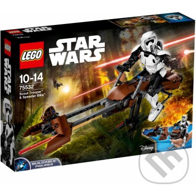 LEGO® Star Wars™ 75532 Průzkumný voják a speederová motorka – Hledejceny.cz