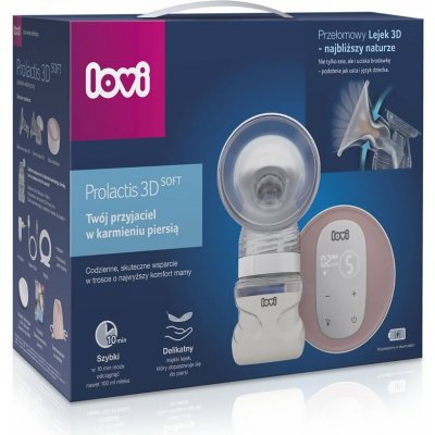 LOVI Prolactis 3D Soft Odsávačka mateřského mléka elektrická 2-fázová – Sleviste.cz