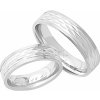 Prsteny Aumanti Snubní prsteny 172 Platina bílá