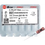 VDW Sterile C-PILOT®Files 21mm ISO 006 Růžová 6ks – Hledejceny.cz