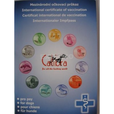 Calibra Očkovací průkaz mezinárodní 1 ks – Zboží Mobilmania