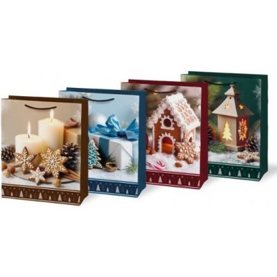 MFP Vánoční dárková taška T5 - mix V57 - 26 x 32 cm - 5252915 – Zboží Dáma