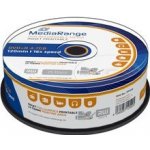 MediaRange DVD+R 4,7GB 16x, printable, spindle, 25ks (MR408) – Zboží Živě