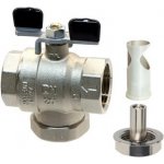 SUPERFILTER kulový kohout 1" s filtrem+magnet FF-motýl 540141M10 – Sleviste.cz