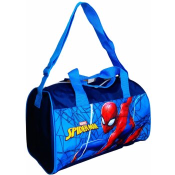 Setino sportovní taška Spiderman tm. modrá
