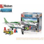 Sluban B0362 Aviation Přepravní letadlo 251 ks – Zboží Dáma