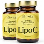 Pontina Nutrition Liposomální vitamín LIPO C 500 mg 60 kapslí – Hledejceny.cz