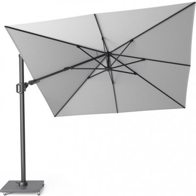 Platinum Slunečník Challenger 2 Classic 300 x 300 cm, Sivý, barva rámu Antracitová – Hledejceny.cz